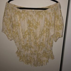 Free people off the shoulder blouse